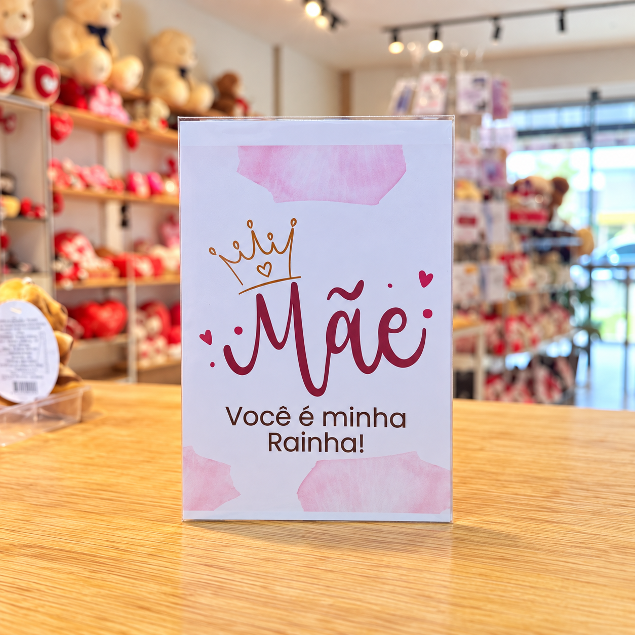 CARTÃO MÃE VOCÊ É MINHA RAINHA